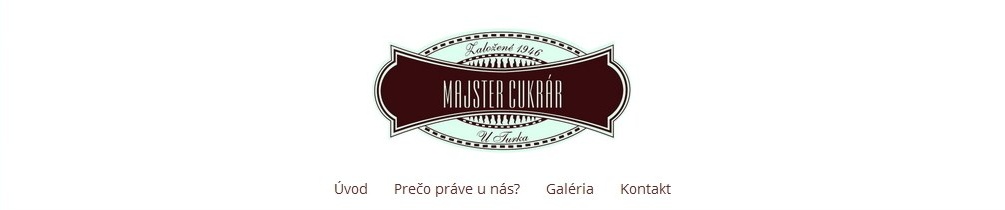 WEB pre cukráreň